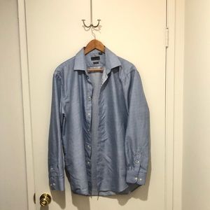 Black Label Luxury slim fit dress shirt size L